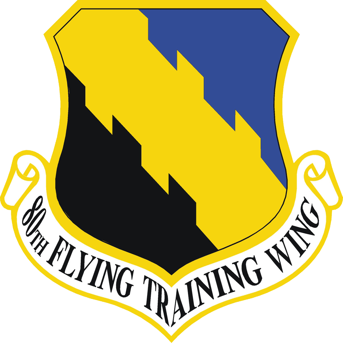 80th Flying Training Wing shield
